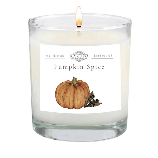 Pumpkin Spice Glass Vessel Candle